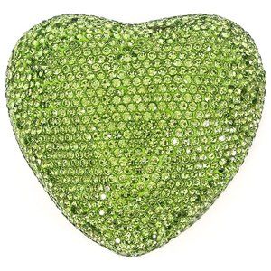 NEW Sparkling Swarovski Crystal Rhinestone Heart Bling Jewelry Ring Box …